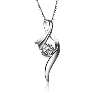 Plated 18K white gold pendant High quality 0.5carat Lovely Diamond Pendant sterling silver wedding Necklace for women
Plated 18K white gold pendant High quality 0.5carat Lovely Diamond Pendant sterling silver wedding Necklace for women