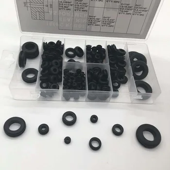 High Quality 180pcs Rubber Grommets Set Round Seals Assortment Kit For Protects Wire Cable Hose DA
High Quality 180pcs Rubber Grommets Set Round Seals Assortment Kit For Protects Wire Cable Hose DA
