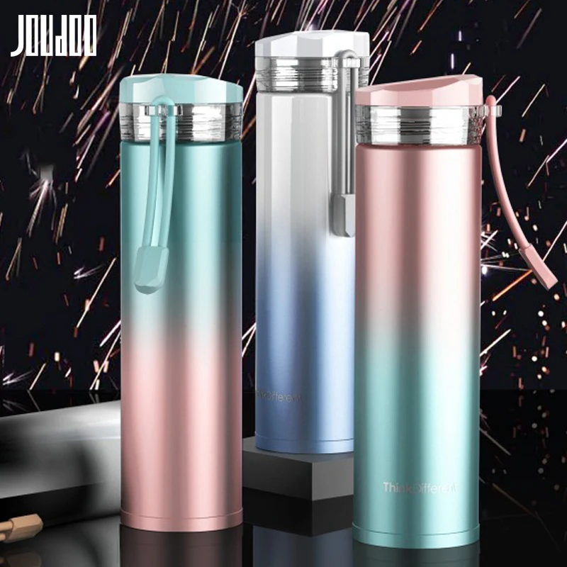 JOUDOO Gradient Insulated Water Bottle BPA Free Stainless Steel Vacuum Flasks Travel Outdoor Sports Coffee Thermoses Bottles 35
JOUDOO Gradient Insulated Water Bottle BPA Free Stainless Steel Vacuum Flasks Travel Outdoor Sports Coffee Thermoses Bottles 35