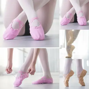 Children Women Cloth Soft Ballet Dance Shoes Leather sole Gym Yoga Dancesport Shoes Girls Gymnastics Slippers Pointe Shoes
Children Women Cloth Soft Ballet Dance Shoes Leather sole Gym Yoga Dancesport Shoes Girls Gymnastics Slippers Pointe Shoes