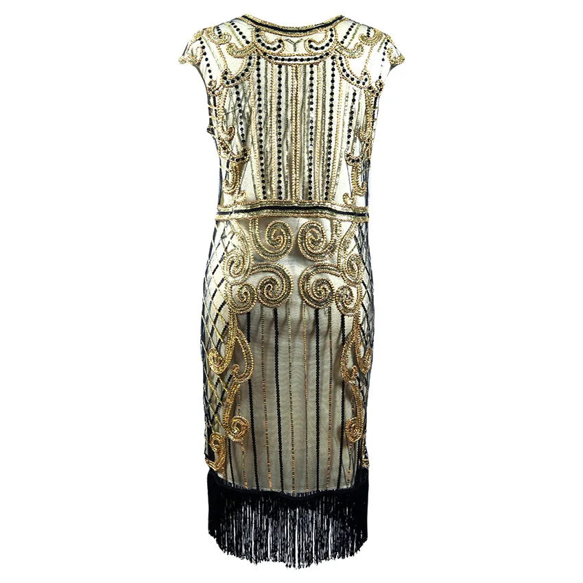 Elegant Sequins Embellished 1920 Flapper Gatsby Dress Vestidos Sexy Night Club Evening Party Dress Woman Fringe Dresses
Elegant Sequins Embellished 1920 Flapper Gatsby Dress Vestidos Sexy Night Club Evening Party Dress Woman Fringe Dresses