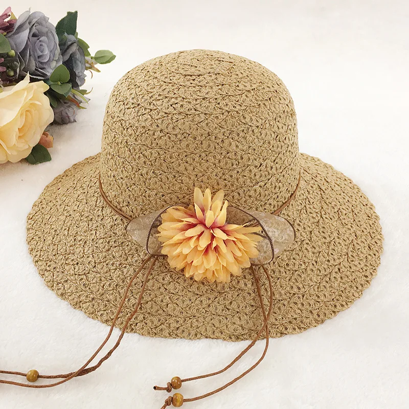 New Women Hat 2019 Spring and Summer Straw Cap Korean Version of Lady Flowers Outdoor Beach Sunshade Fashion Hats Wholesale H019
New Women Hat 2019 Spring and Summer Straw Cap Korean Version of Lady Flowers Outdoor Beach Sunshade Fashion Hats Wholesale H019