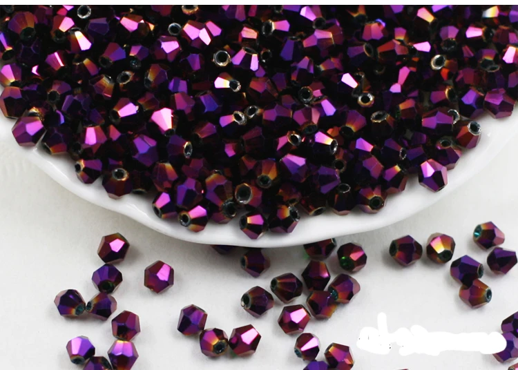 STENYA 4mm Bijoux Color Plated Crystal Czech Beads Bicone bow Knot Jewelry Findings Earring Glass Bracelet Necklace Accessories
STENYA 4mm Bijoux Color Plated Crystal Czech Beads Bicone bow Knot Jewelry Findings Earring Glass Bracelet Necklace Accessories