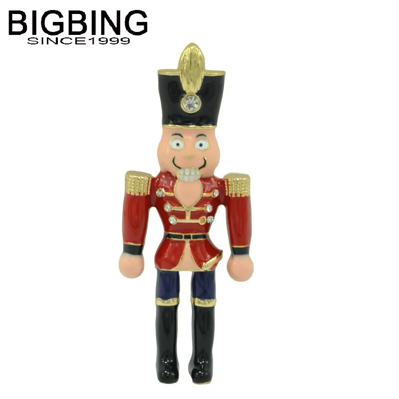 Q042 BIGBING Fashion jewelry golden red soldier brooch fashion women Brooch fashion good quality nickel free
Q042 BIGBING Fashion jewelry golden red soldier brooch fashion women Brooch fashion good quality nickel free