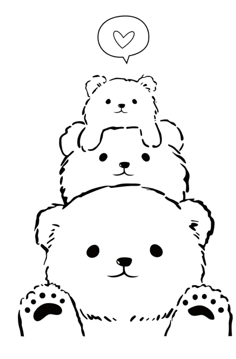 10*6 Cute bear rubber stamp Transparent Clear Stamps Silicone Seals for DIY scrapbooking photo album Card Making
10*6 Cute bear rubber stamp Transparent Clear Stamps Silicone Seals for DIY scrapbooking photo album Card Making