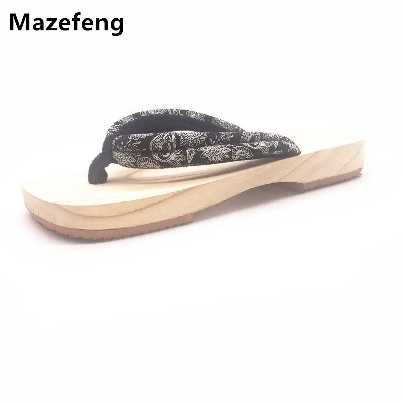Mazefeng Brand Japanese geta clogs Men Flip-flops sandals summer wooden slippers flat sandals paulownia antiskid geta clogs
Mazefeng Brand Japanese geta clogs Men Flip-flops sandals summer wooden slippers flat sandals paulownia antiskid geta clogs