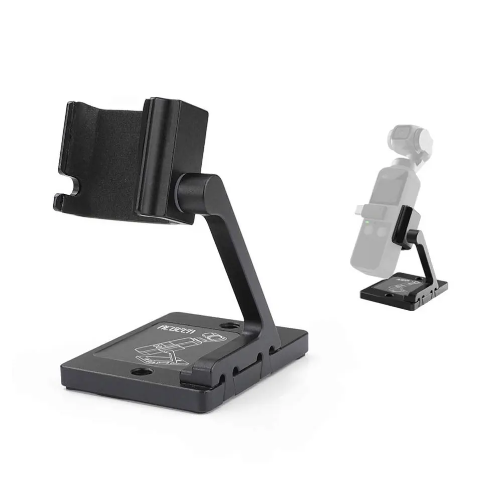 OSMO Pocket Desktop Base Stand Adjustable Shooting Angle Holder Stabilizer for DJI OSMO Pocket Handheld Gimbal Mount Accessories
OSMO Pocket Desktop Base Stand Adjustable Shooting Angle Holder Stabilizer for DJI OSMO Pocket Handheld Gimbal Mount Accessories