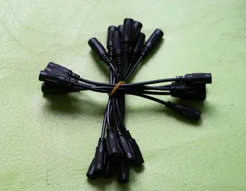 20pcs / Article DC straight double end female jack socket 5.5x2.1mm extension cable power plug adapter line connector cord 13cm
20pcs / Article DC straight double end female jack socket 5.5x2.1mm extension cable power plug adapter line connector cord 13cm