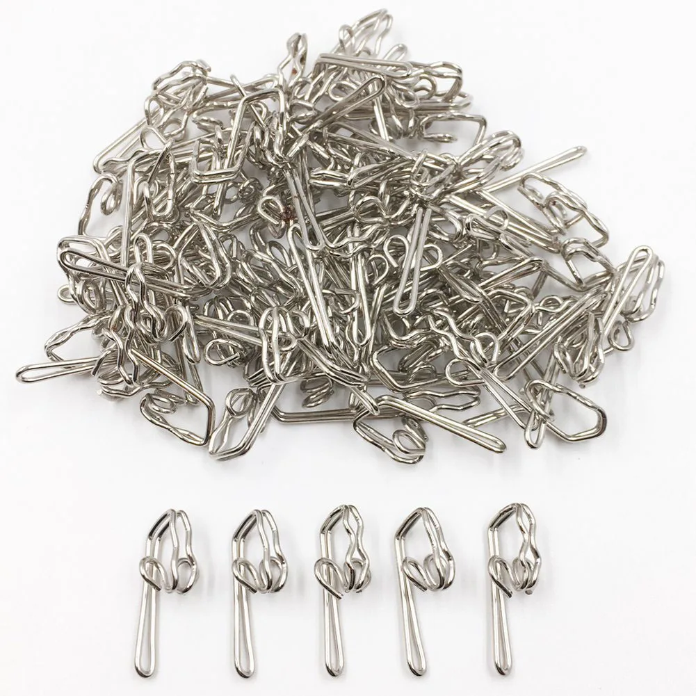 100Pcs/Pack Window Fixation Butterfly Shape Sturdy Useful Decorative Rustproof Easy Use Hanging Curtain Hook Iron Home
100Pcs/Pack Window Fixation Butterfly Shape Sturdy Useful Decorative Rustproof Easy Use Hanging Curtain Hook Iron Home
