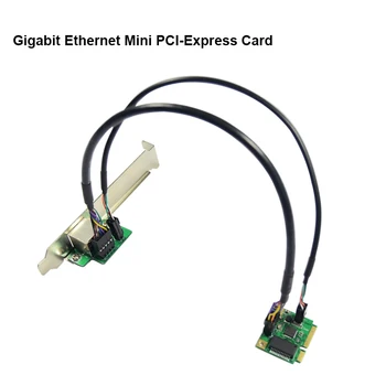 Mini PCI-Express PCIe Gigabit Ethernet with RJ45 port lan adapter controller Card 10/100/1000 Base-T Network
Mini PCI-Express PCIe Gigabit Ethernet with RJ45 port lan adapter controller Card 10/100/1000 Base-T Network