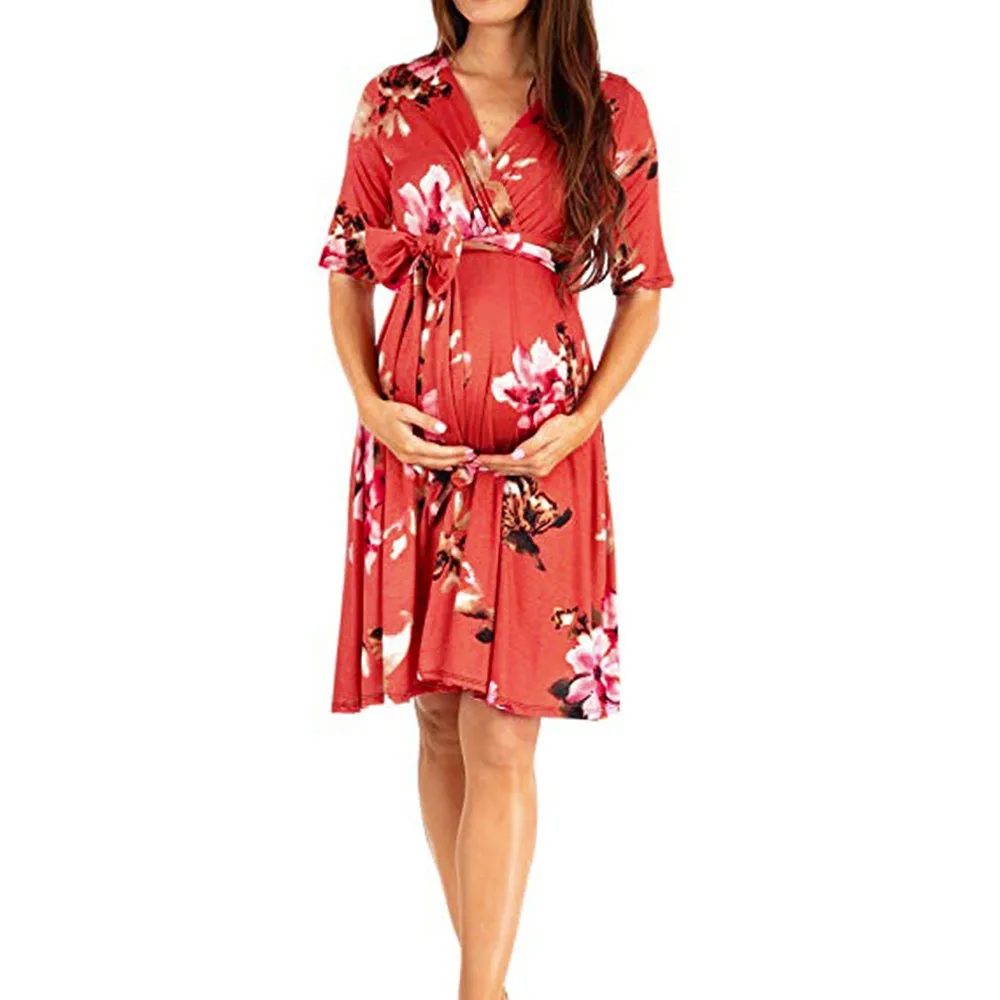 maternity dresses nursing dress Women's Pregnancy Floral Print Dress Maternity Short Sleeve Sundress Clothing
maternity dresses nursing dress Women's Pregnancy Floral Print Dress Maternity Short Sleeve Sundress Clothing