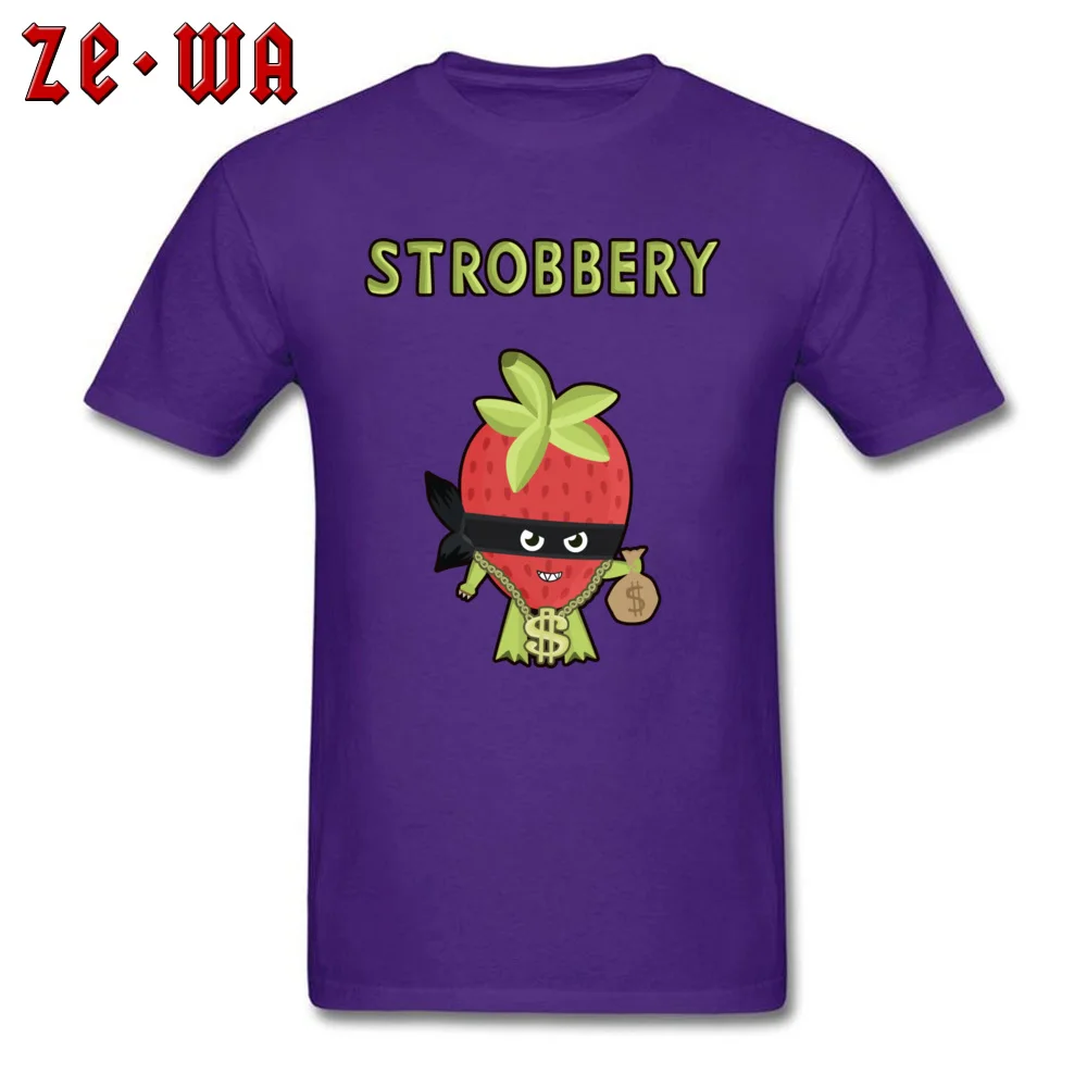 Design Strobbery Casual Short Sleeve Summer Tops T Shirt Wholesale O-Neck All Cotton Tops & Tees Men T Shirts Free Shipping Strobbery purple