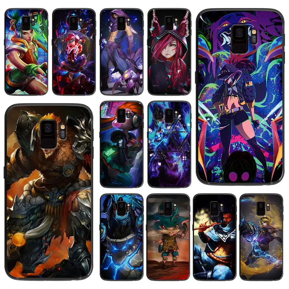 League of Legends soft phone cover case for Samsung Galaxy S6 S7 S8 S9 S10e Plus Note 8 9 Black silicone Cases
League of Legends soft phone cover case for Samsung Galaxy S6 S7 S8 S9 S10e Plus Note 8 9 Black silicone Cases
