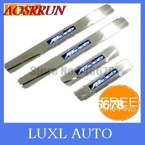 Free shipping LED Stainless Steel Door Sill Scuff Plate For Ford Fiesta 2009 2010 2011 2012 car accessories car-styling AUTO
Free shipping LED Stainless Steel Door Sill Scuff Plate For Ford Fiesta 2009 2010 2011 2012 car accessories car-styling AUTO