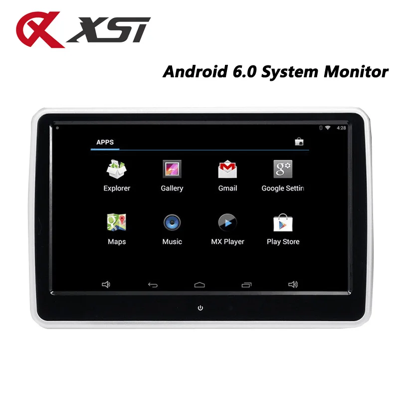XST 10.1 inch Car Headrest monitor Android 6.0.1 System with WIFI Touch Screen MP5 Player support USB/SD/Bluetooth/Speaker
XST 10.1 inch Car Headrest monitor Android 6.0.1 System with WIFI Touch Screen MP5 Player support USB/SD/Bluetooth/Speaker