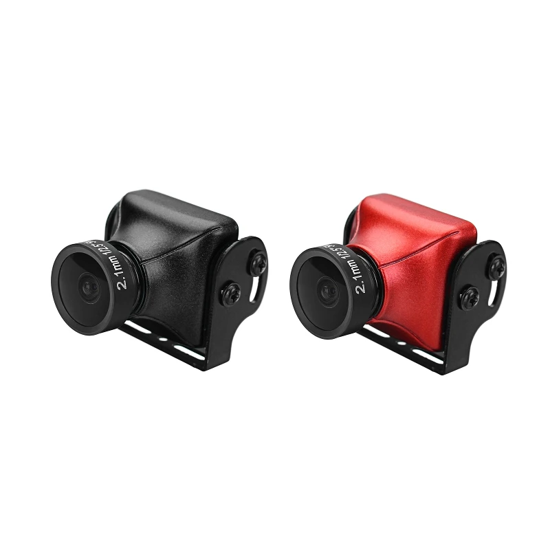 

JJA-CM1200 1/3 CMOS 1200TVL Mini FPV Camera 2.1mm Lens PAL/NTSC Black/Red For RC FPV Racing Drone