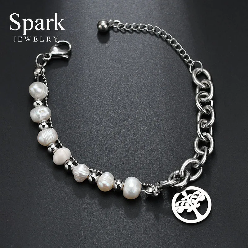 Charm Stainless Steel Hollow Tree Of Life Chain Bracelets For Women Silver Color Adjustable Plant Beaded Bracelets Bileklik
Charm Stainless Steel Hollow Tree Of Life Chain Bracelets For Women Silver Color Adjustable Plant Beaded Bracelets Bileklik
