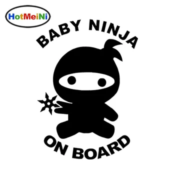 HotMeiNi 13.7CM*10CM Baby Ninja On Board Vinyl Decal Car Sticker for Car SUV Truck Bumper Auto Door Funny JDM Cute Child Safety
HotMeiNi 13.7CM*10CM Baby Ninja On Board Vinyl Decal Car Sticker for Car SUV Truck Bumper Auto Door Funny JDM Cute Child Safety