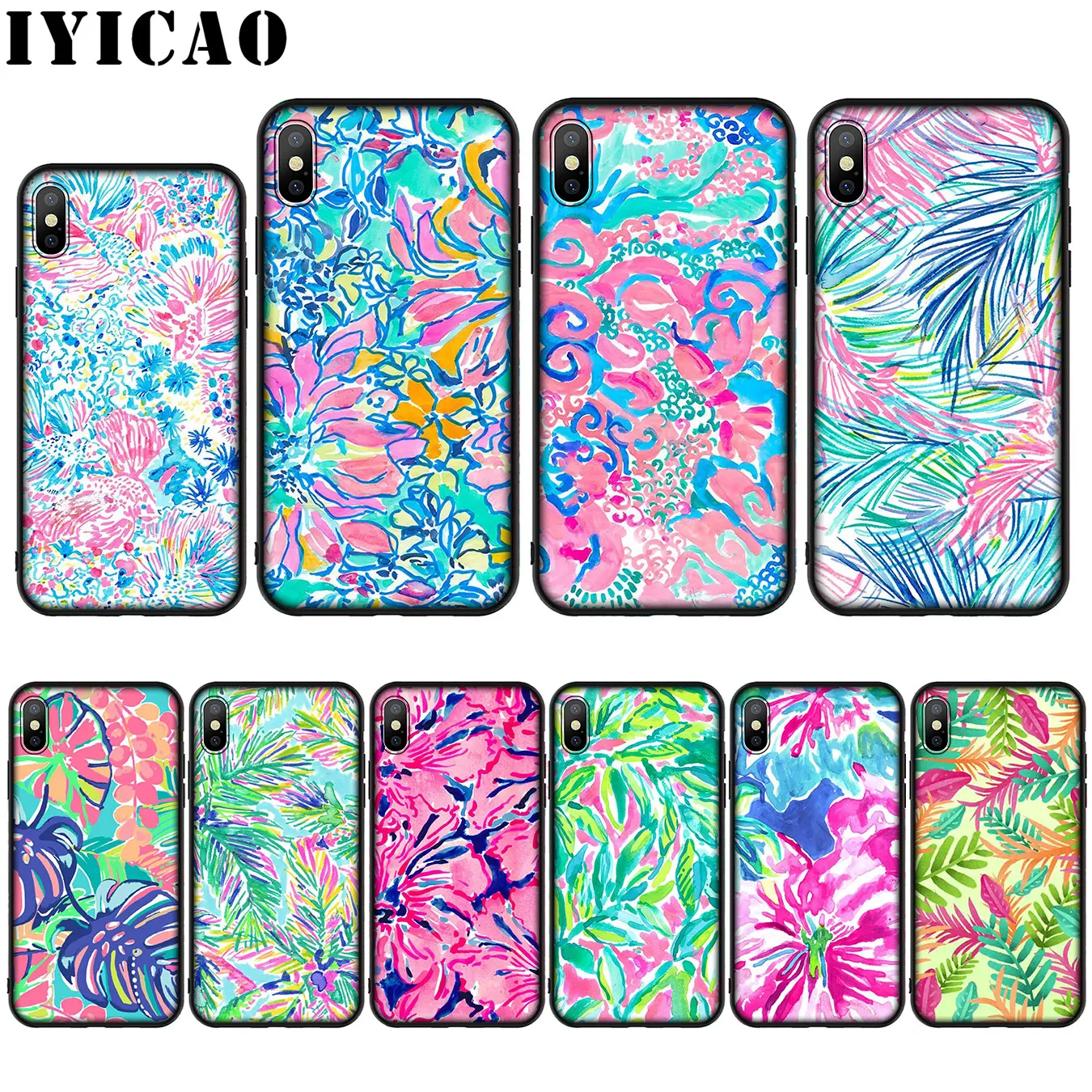 IYICAO Pink Sands Lily Pulitzer Silicone Soft Case for iPhone XR X XS Max 8 7 6 6S Plus 5 5S SE Cover
IYICAO Pink Sands Lily Pulitzer Silicone Soft Case for iPhone XR X XS Max 8 7 6 6S Plus 5 5S SE Cover