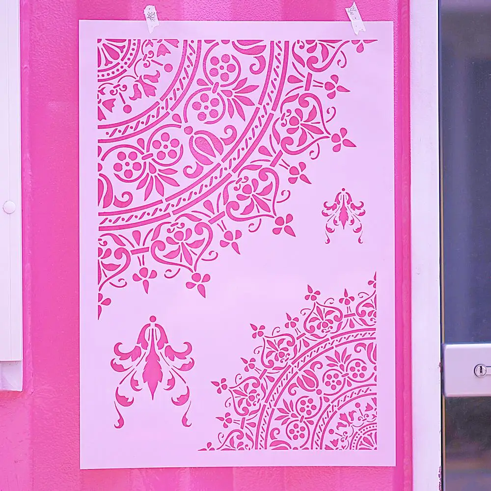 A4 A3 A2 Size Mandala Stencils for Wall Painting DIY Scrapbooking Album Paper Card Making Craft Decorative Embossing Template
A4 A3 A2 Size Mandala Stencils for Wall Painting DIY Scrapbooking Album Paper Card Making Craft Decorative Embossing Template