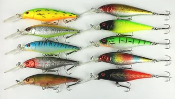 80pcs 3D eyes Plastic Hard Bait Minnow Fishing lure 11CM 10G 6# hooks Wobblers Wholesale Fishing Tackle
80pcs 3D eyes Plastic Hard Bait Minnow Fishing lure 11CM 10G 6# hooks Wobblers Wholesale Fishing Tackle