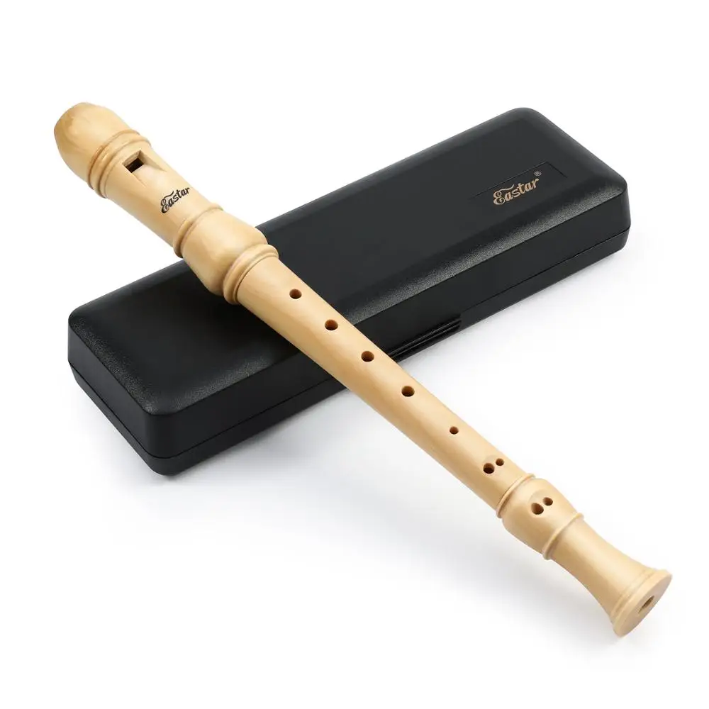 Eastar Maple Wood Soprano Recorder Flute German Style Key of C Professional with Hard Case Cleaning Tool Musical Instrument
Eastar Maple Wood Soprano Recorder Flute German Style Key of C Professional with Hard Case Cleaning Tool Musical Instrument