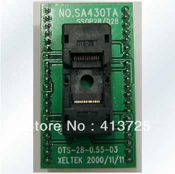 Sirte 500P/501S/5000/E special SA430T test socket of the adapter TSOP28 to DIP28
Sirte 500P/501S/5000/E special SA430T test socket of the adapter TSOP28 to DIP28