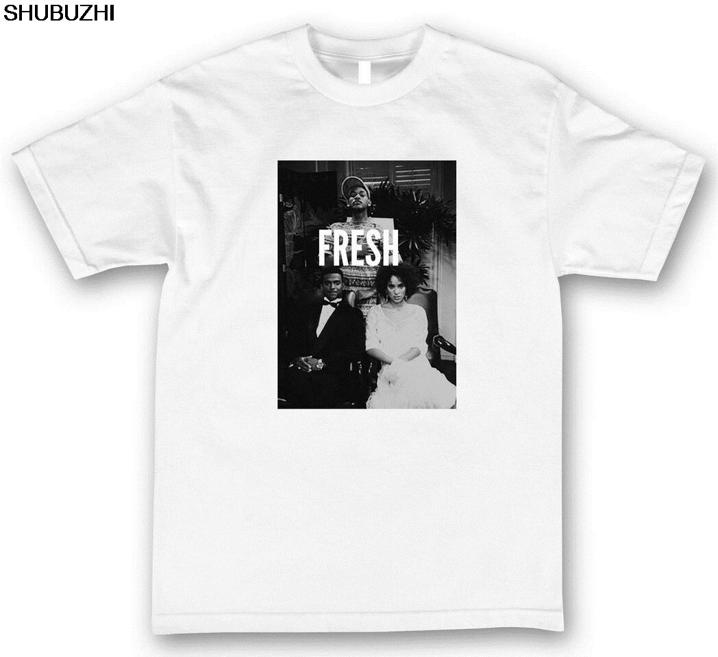 FRESH PRINCE OF BEL AIR SQUAD T-SHIRT WILL SMITH CARLTON HILARY BANKS - WHITE sbz1235
FRESH PRINCE OF BEL AIR SQUAD T-SHIRT WILL SMITH CARLTON HILARY BANKS - WHITE sbz1235
