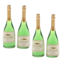 Handcrafted 4 Pieces Dollhouse Miniature Wine Bottles Champagne Drink Bottles 1/12 Scale Mini Bar Pub Life Scenes Accessory
Handcrafted 4 Pieces Dollhouse Miniature Wine Bottles Champagne Drink Bottles 1/12 Scale Mini Bar Pub Life Scenes Accessory