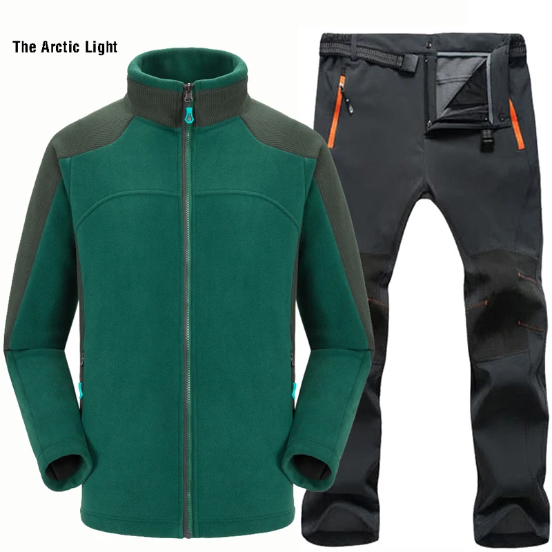 THE ARCTIC LIGHT Man Fishing Waterproof Trekking Camping Hiking Outdoor Jacket Pant Set Sports Fleece Jacket+Soft shell Trouser
THE ARCTIC LIGHT Man Fishing Waterproof Trekking Camping Hiking Outdoor Jacket Pant Set Sports Fleece Jacket+Soft shell Trouser