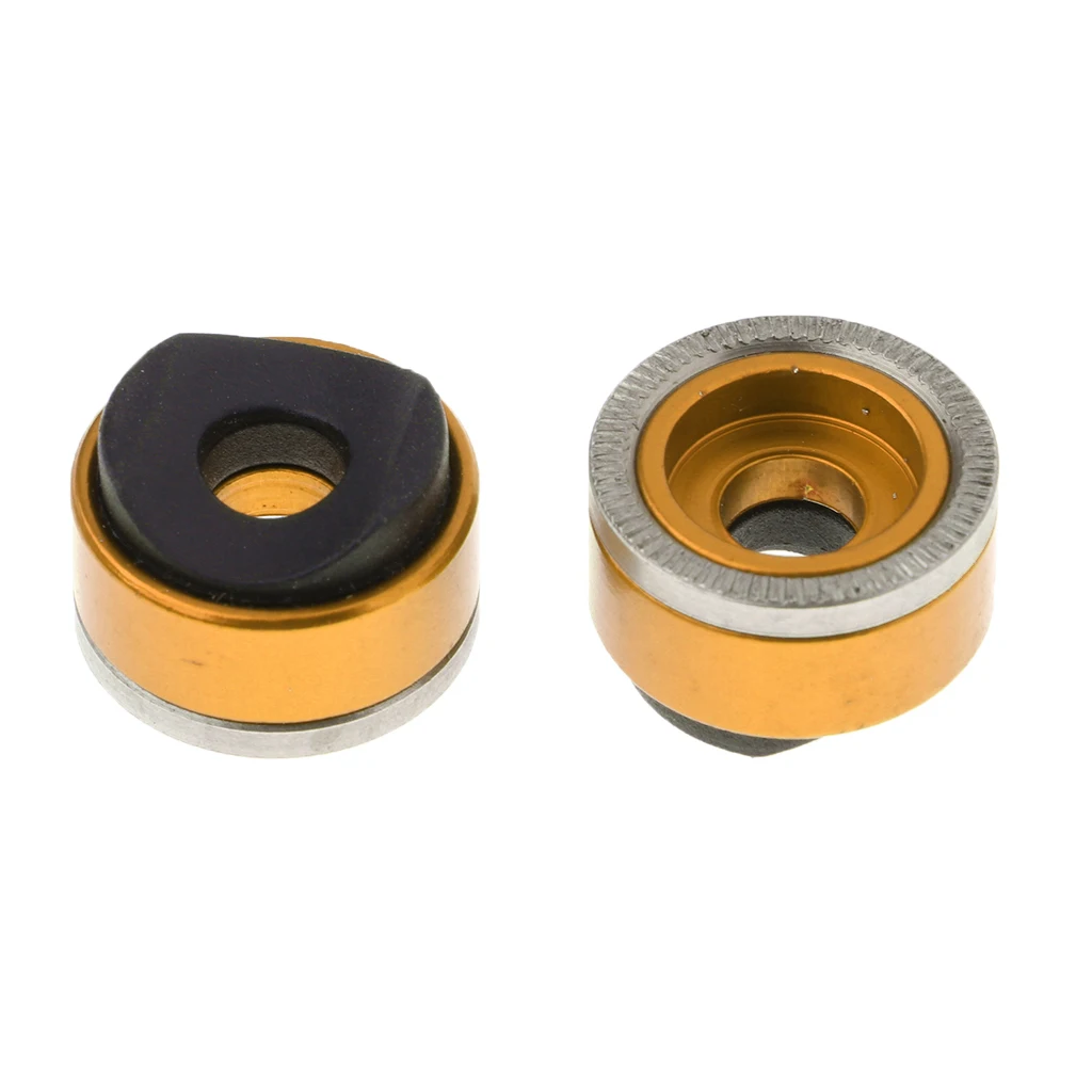 2 Pieces Durable Wheel Hub Sliders Front and Rear Skewers Quick Release Clip Bolt Lever Replacement Slider for Road MTB Bicycle