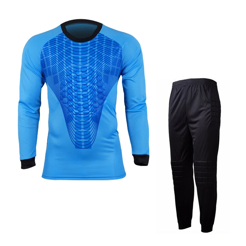 Men Soccer Goalkeeper Set Survetement Blank Sponge Football Goalkeeper Training Suit Quick Dry Soccer Jersey Uniforms Sports Kit
Men Soccer Goalkeeper Set Survetement Blank Sponge Football Goalkeeper Training Suit Quick Dry Soccer Jersey Uniforms Sports Kit
