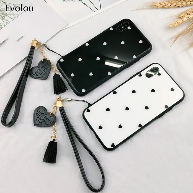 Love Heart Hard Cover For Xiaomi 9 8 SE Mi 5x 6x Mix3 Max2 Note3 Tempered Glass Case For Xiaomi Play Max3 Tassel Lanyard Cover
Love Heart Hard Cover For Xiaomi 9 8 SE Mi 5x 6x Mix3 Max2 Note3 Tempered Glass Case For Xiaomi Play Max3 Tassel Lanyard Cover