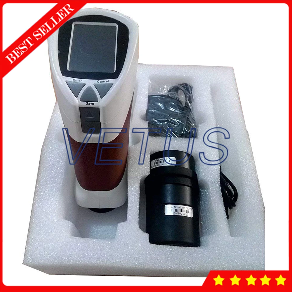 High Precision 8mm Aperture Colorimeter CS-10 Lab Lch XYZ Yxy RGB USB Colorimeter Color Difference Tester
High Precision 8mm Aperture Colorimeter CS-10 Lab Lch XYZ Yxy RGB USB Colorimeter Color Difference Tester