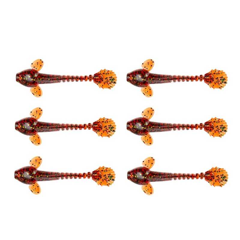 6Pcs/Lot 9Cm 4.7G Soft Baits Fishing Lure Minnow Saltwater Freshwater Worms Wobblers isca artificial soft lure leurre souple #8
6Pcs/Lot 9Cm 4.7G Soft Baits Fishing Lure Minnow Saltwater Freshwater Worms Wobblers isca artificial soft lure leurre souple #8
