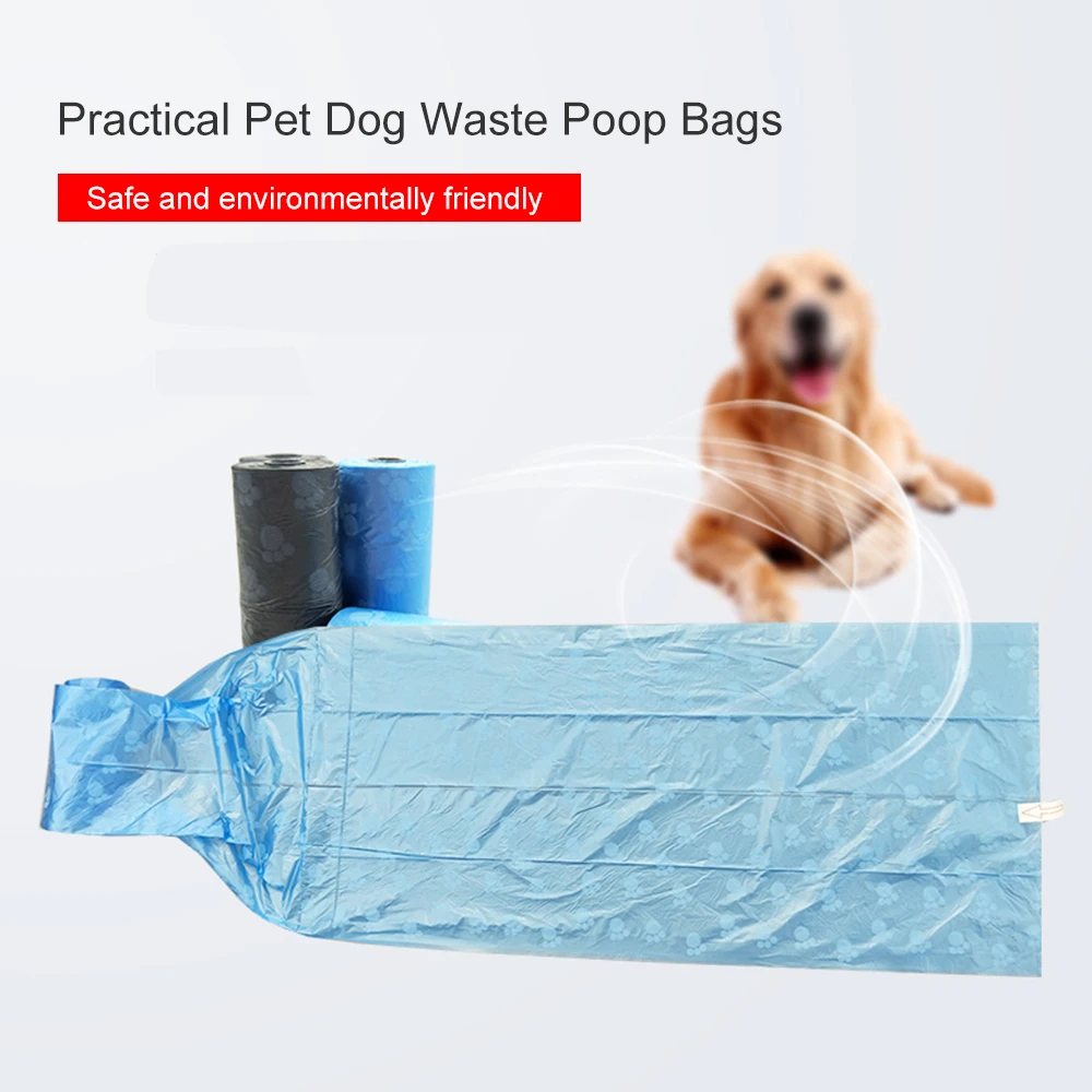 15 PcsPet Waste Bags with Printing Footprint Pattern Design Dog Poop Bags Clean-up Garbage Waste Bag Pet Supplies
15 PcsPet Waste Bags with Printing Footprint Pattern Design Dog Poop Bags Clean-up Garbage Waste Bag Pet Supplies