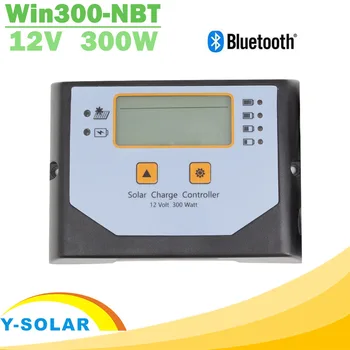 12V PWM Solar Charge Controller 300W Built-in Bluetooth Solar Cell Panel Regulator PV Home Battery Charger LCD Display Design 
12V PWM Solar Charge Controller 300W Built-in Bluetooth Solar Cell Panel Regulator PV Home Battery Charger LCD Display Design