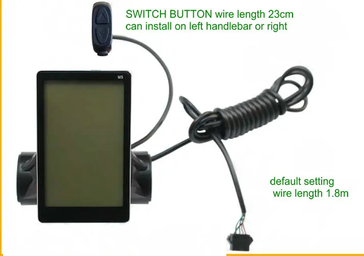 m5 display 1.8 m wire length