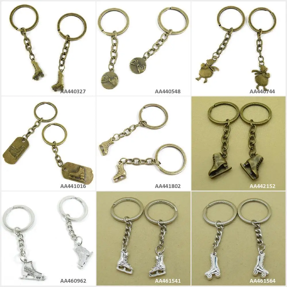 Antique Bronze Silver Tone Keychain Keyring Keytag Roller Skates Shoes Ice Skate Signs Tag Girl Skating Pinky Promise Key Chain
Antique Bronze Silver Tone Keychain Keyring Keytag Roller Skates Shoes Ice Skate Signs Tag Girl Skating Pinky Promise Key Chain
