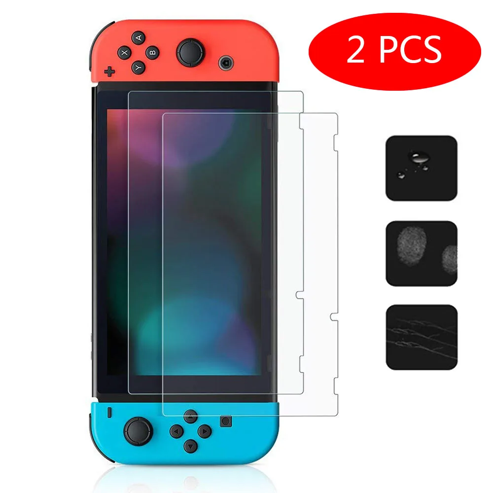 2 PCS Tempered Glass Screen Protectors for Nintend Switch Protective Film for Nintendo Screen Protector for Nintendos Switch NS
2 PCS Tempered Glass Screen Protectors for Nintend Switch Protective Film for Nintendo Screen Protector for Nintendos Switch NS