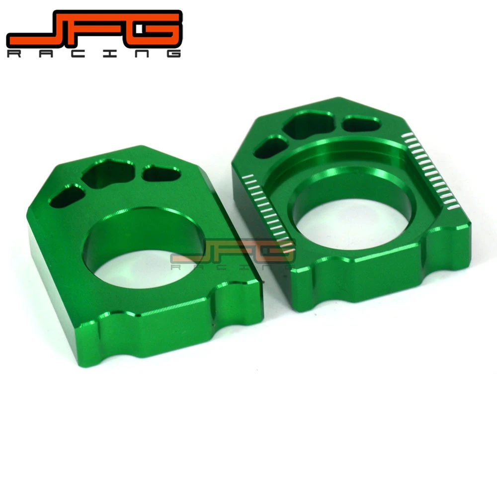 Motorcycle CNC Rear Chain Adjuster Axle Block For KAWASAKI KX125 KX250 03-08 KX250F 04-16 KX450F 06-16 KLX450R 08-15 Dirt Bike
Motorcycle CNC Rear Chain Adjuster Axle Block For KAWASAKI KX125 KX250 03-08 KX250F 04-16 KX450F 06-16 KLX450R 08-15 Dirt Bike
