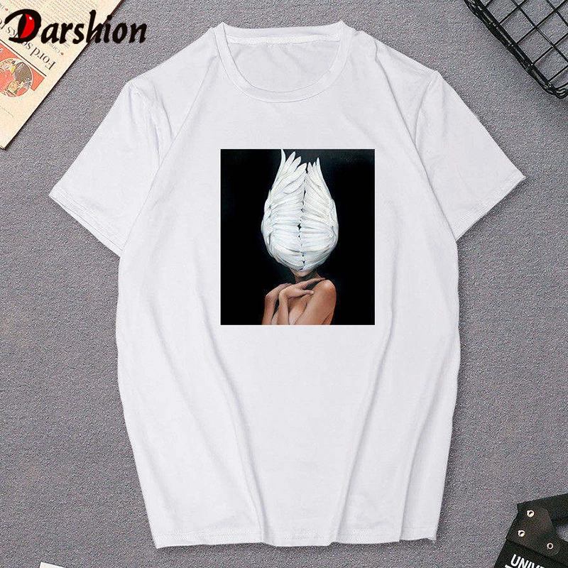 Darshion Fashion Short Sleeves t shirt femme aesthetic clothes summer Top o-neck Plus Size Casual Couple tshirt white t shirt
Darshion Fashion Short Sleeves t shirt femme aesthetic clothes summer Top o-neck Plus Size Casual Couple tshirt white t shirt