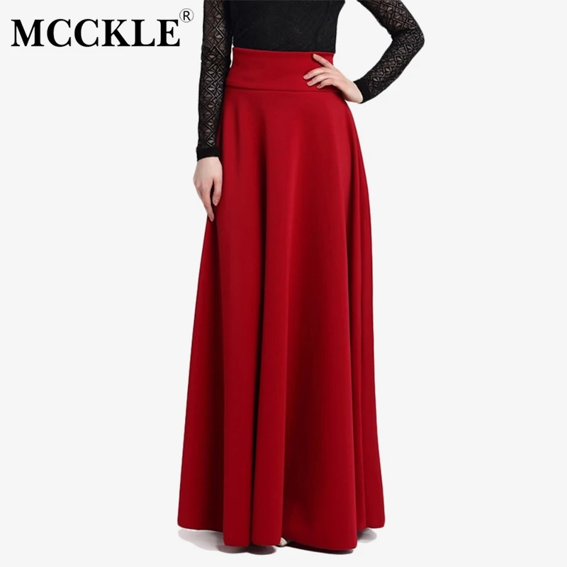 High Waist Pleated Women's Skirt Spring Elegant A Line Women Casual Red Long Skirts 2019 Ladies Streetwear Clothes Plus Size 5XL
High Waist Pleated Women's Skirt Spring Elegant A Line Women Casual Red Long Skirts 2019 Ladies Streetwear Clothes Plus Size 5XL