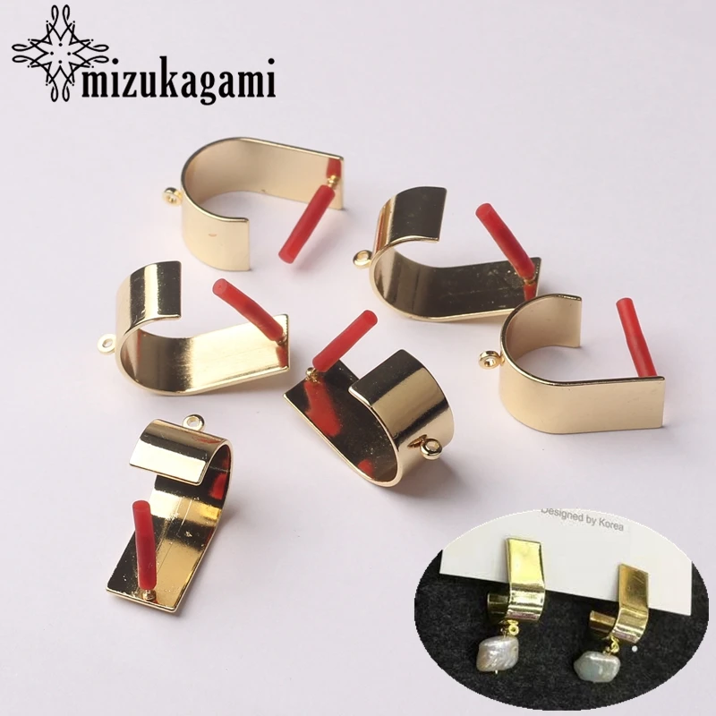 Zinc Alloy Golden Metal 3D Geometric Earrings Base Connectors Linkers 10*21mm 6pcs/lot For DIY Drop Earrings Making Accessories
Zinc Alloy Golden Metal 3D Geometric Earrings Base Connectors Linkers 10*21mm 6pcs/lot For DIY Drop Earrings Making Accessories