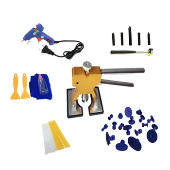 40 pcs/Set Metal Car Dent Puller Lifter Remove Dents Paintless Glue Puller Tab 20W Glue Machine Hail Car Repair Tools Kit
40 pcs/Set Metal Car Dent Puller Lifter Remove Dents Paintless Glue Puller Tab 20W Glue Machine Hail Car Repair Tools Kit