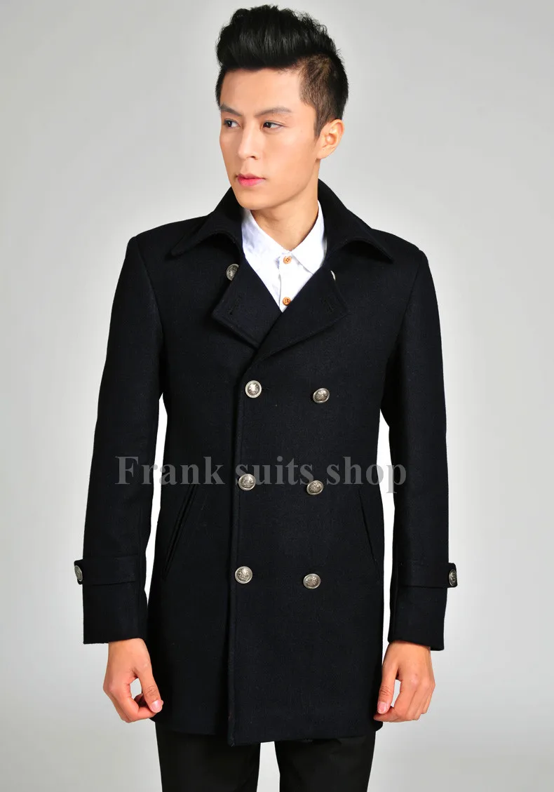 Custom made 2017 men's Black clothing outerwear winter male wool coat business casual male thickening woolen coat
Custom made 2017 men's Black clothing outerwear winter male wool coat business casual male thickening woolen coat