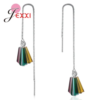 New Fashion Brand 2019 Jewelry Presents 925 Sterling Silver Drop Earring For Women Banquet Jewelre Decoration Birthday
New Fashion Brand 2019 Jewelry Presents 925 Sterling Silver Drop Earring For Women Banquet Jewelre Decoration Birthday
