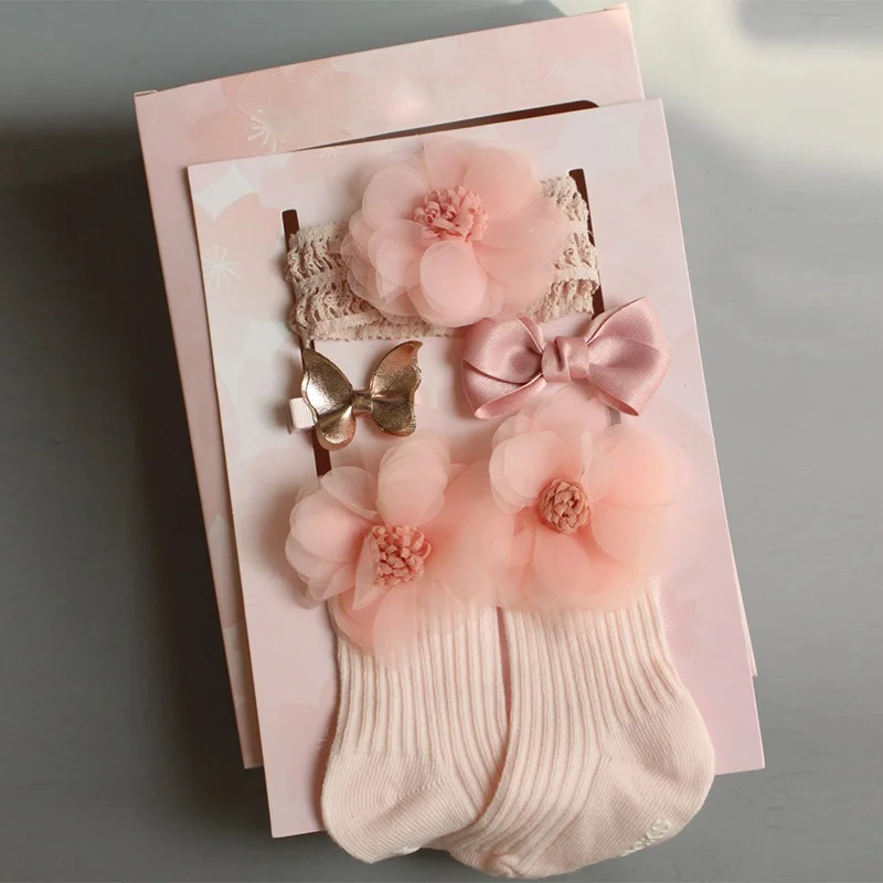 1 Pair Cotton Sock + Headbands For Girls Princess Gift Set Baby Infant Flower Lace Soft Socks Elastic Bow Hair Band Accessories
1 Pair Cotton Sock + Headbands For Girls Princess Gift Set Baby Infant Flower Lace Soft Socks Elastic Bow Hair Band Accessories