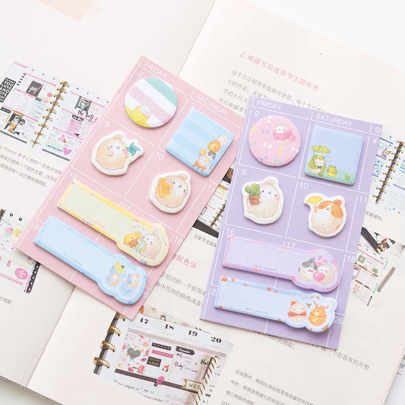 1X Cute Kawaii Molang Rabbit Memo Pads Sticky Notes Planner Sticker School Office Supply Student Paper Stationery
1X Cute Kawaii Molang Rabbit Memo Pads Sticky Notes Planner Sticker School Office Supply Student Paper Stationery