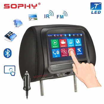 7 inch TFT LED Touch Screen Car Headrest Monitor/ Pillow Monitor/ Seatback video input and display/ MP5 Player Black SH7068-MP5
7 inch TFT LED Touch Screen Car Headrest Monitor/ Pillow Monitor/ Seatback video input and display/ MP5 Player Black SH7068-MP5